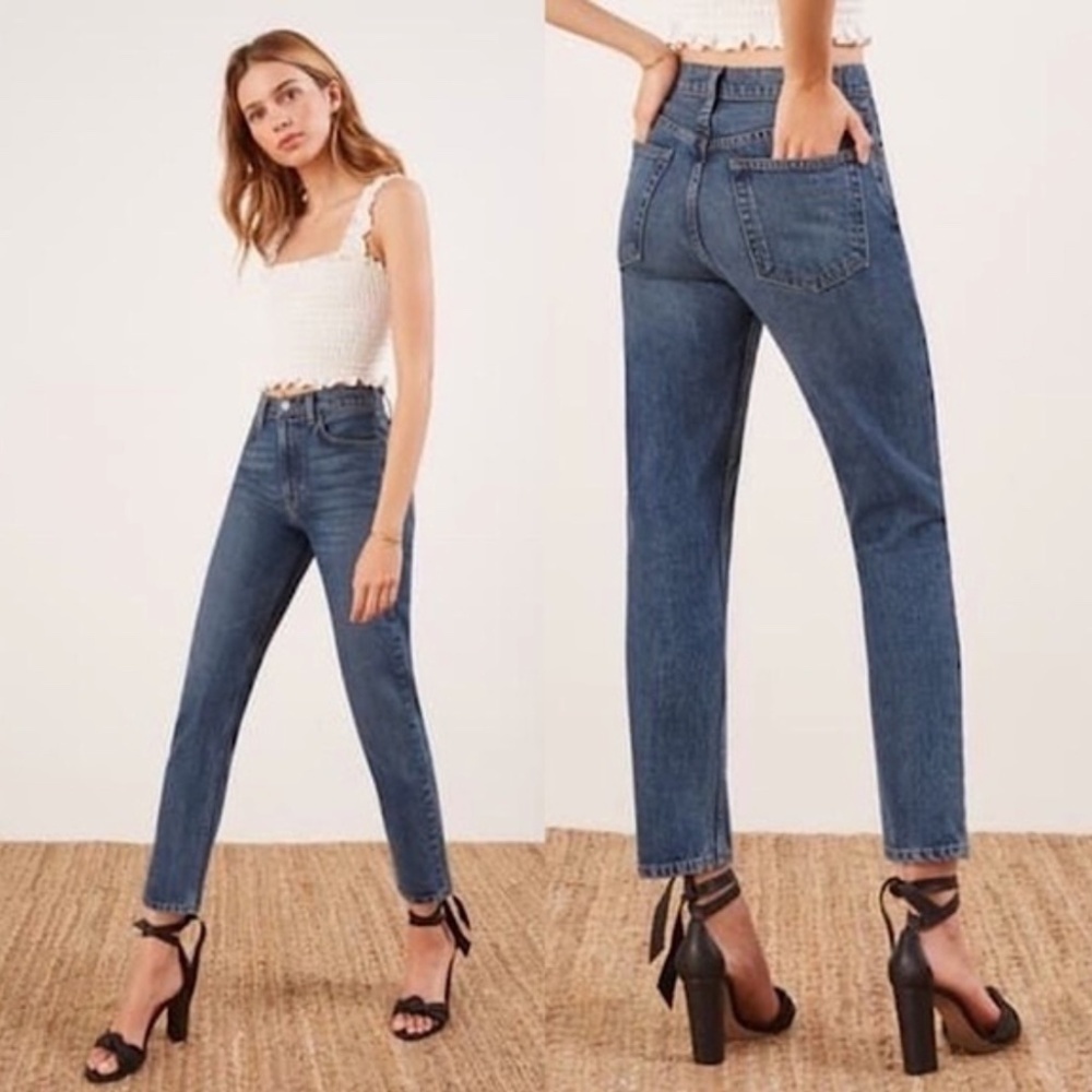 Reformation High Rise Julia High Cigarette Jeans